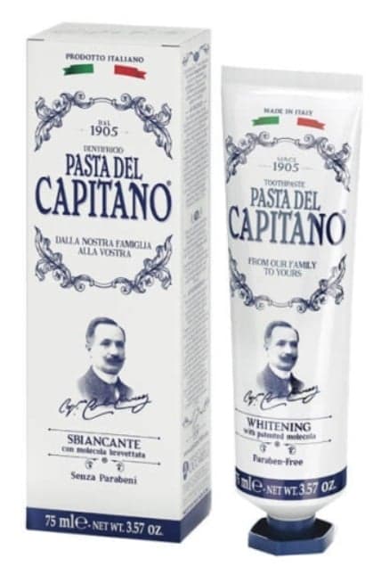 Pasta del Capitano Whitening bělicí zubní pasta 75 ml