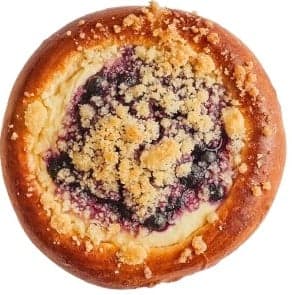 420 Koláč s tvarohovým krémem a borůvkami 125 g