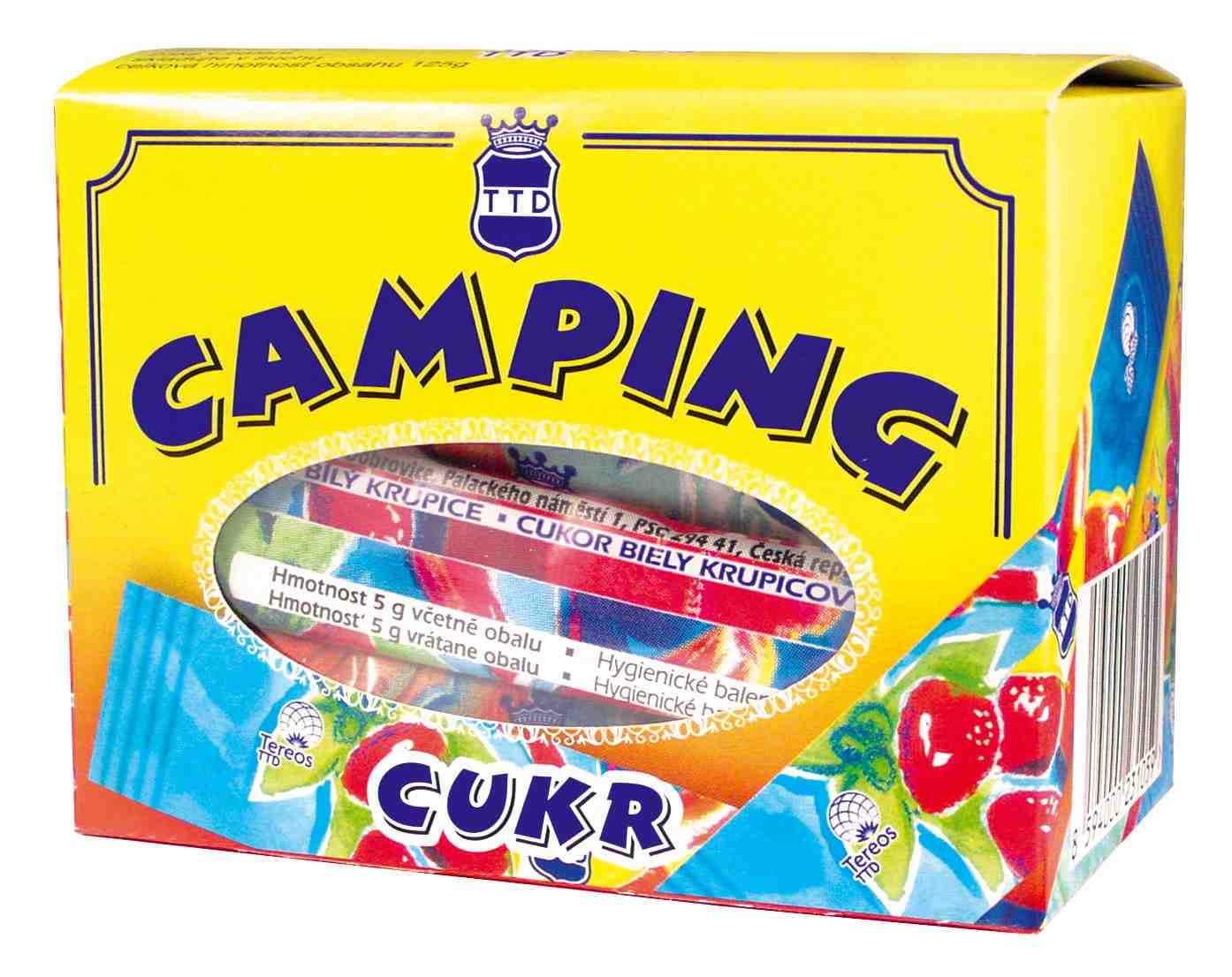 Cukr bílý sáčky camping 125 g