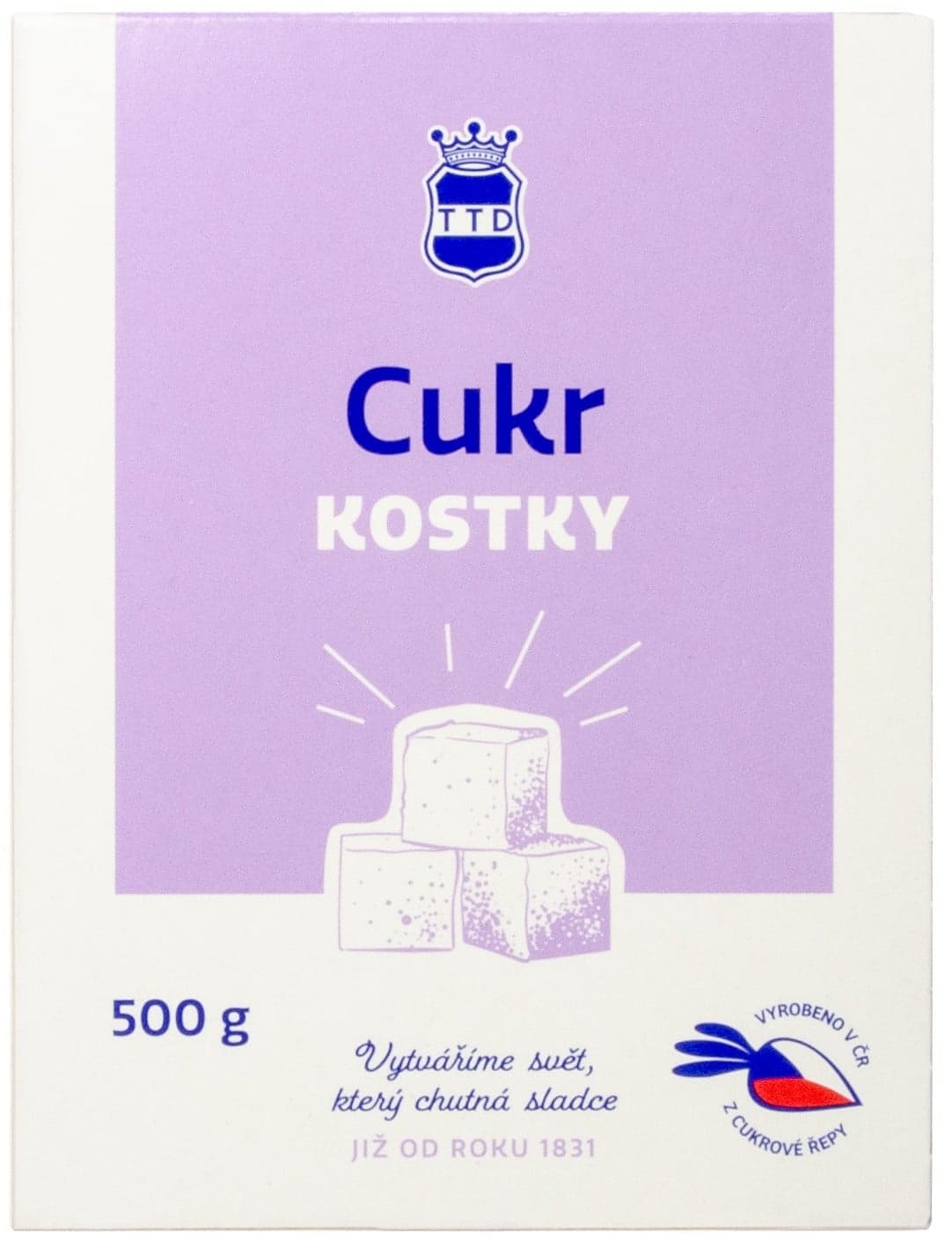 Cukr bílý kostky 500 g