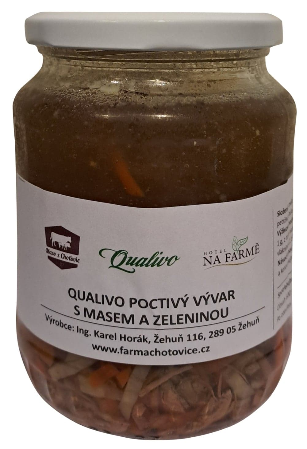 Qualivo Poctivý vývar s masem a zeleninou