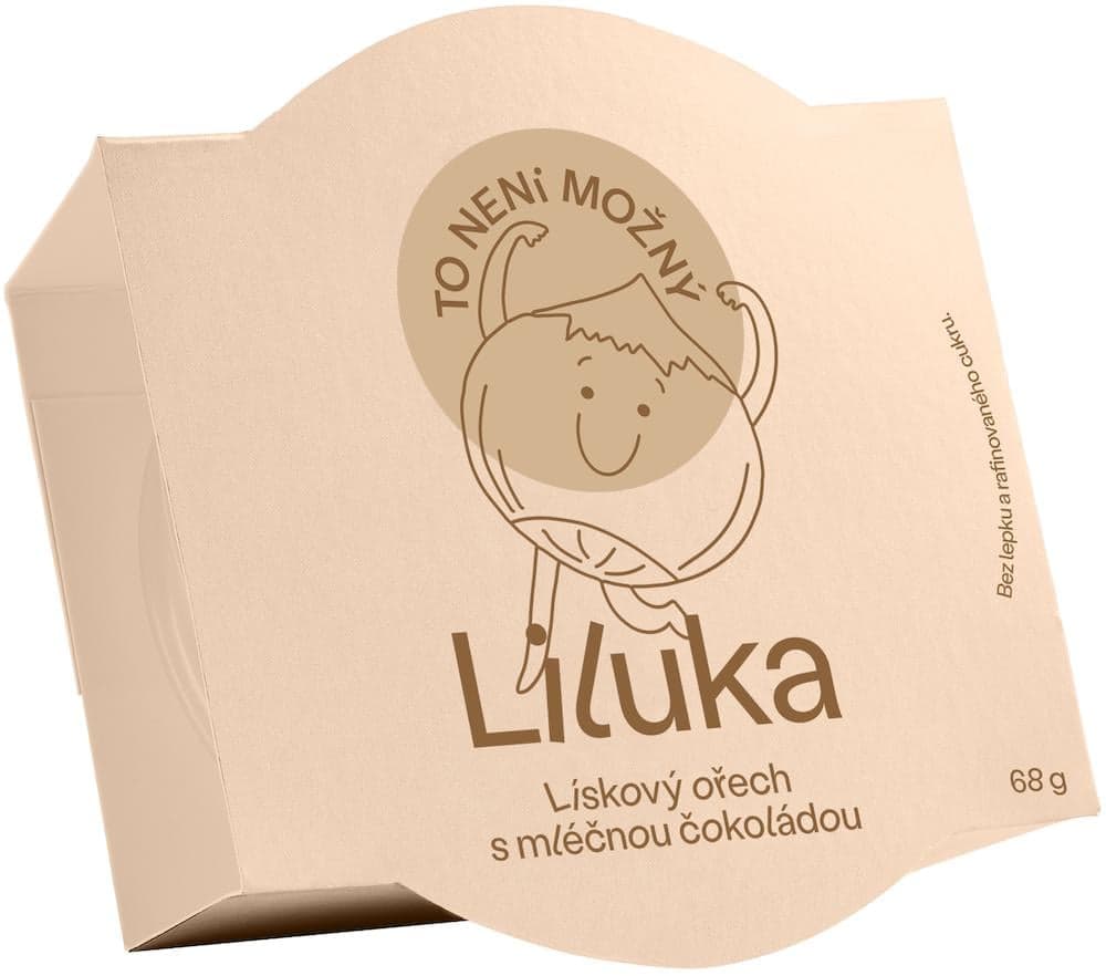 To není možný Liluka lískový ořech s mléčnou čokoládou 68 g