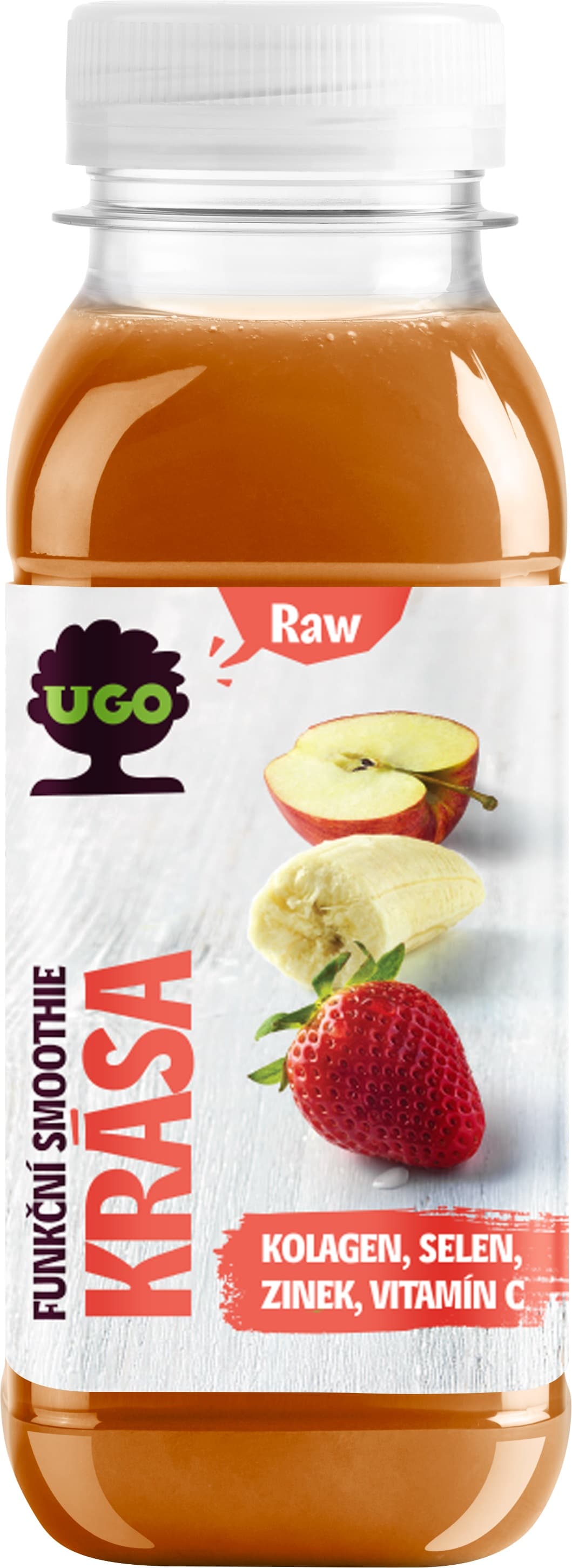 UGO Funkční smoothie Krása – jablko, banán, jahoda