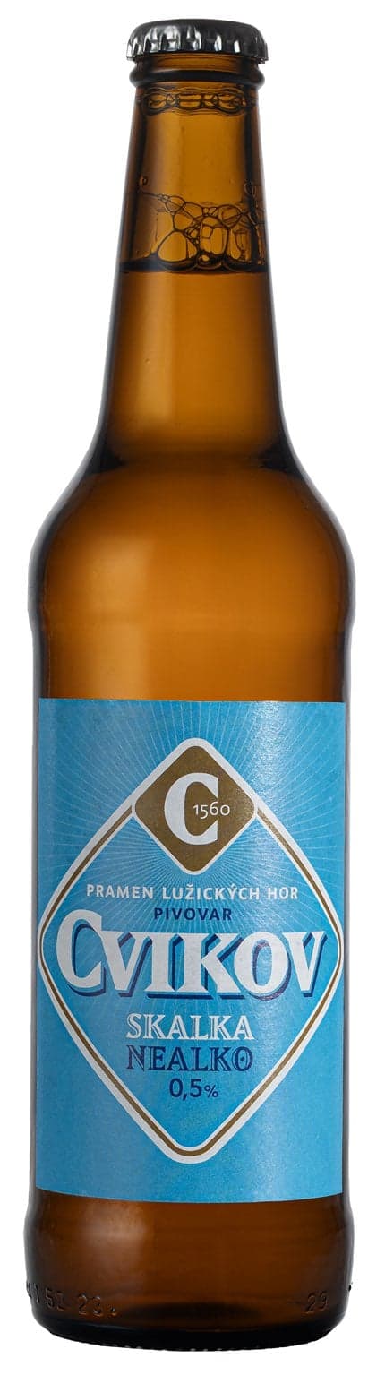 Cvikov Nealkoholické pivo Skalka