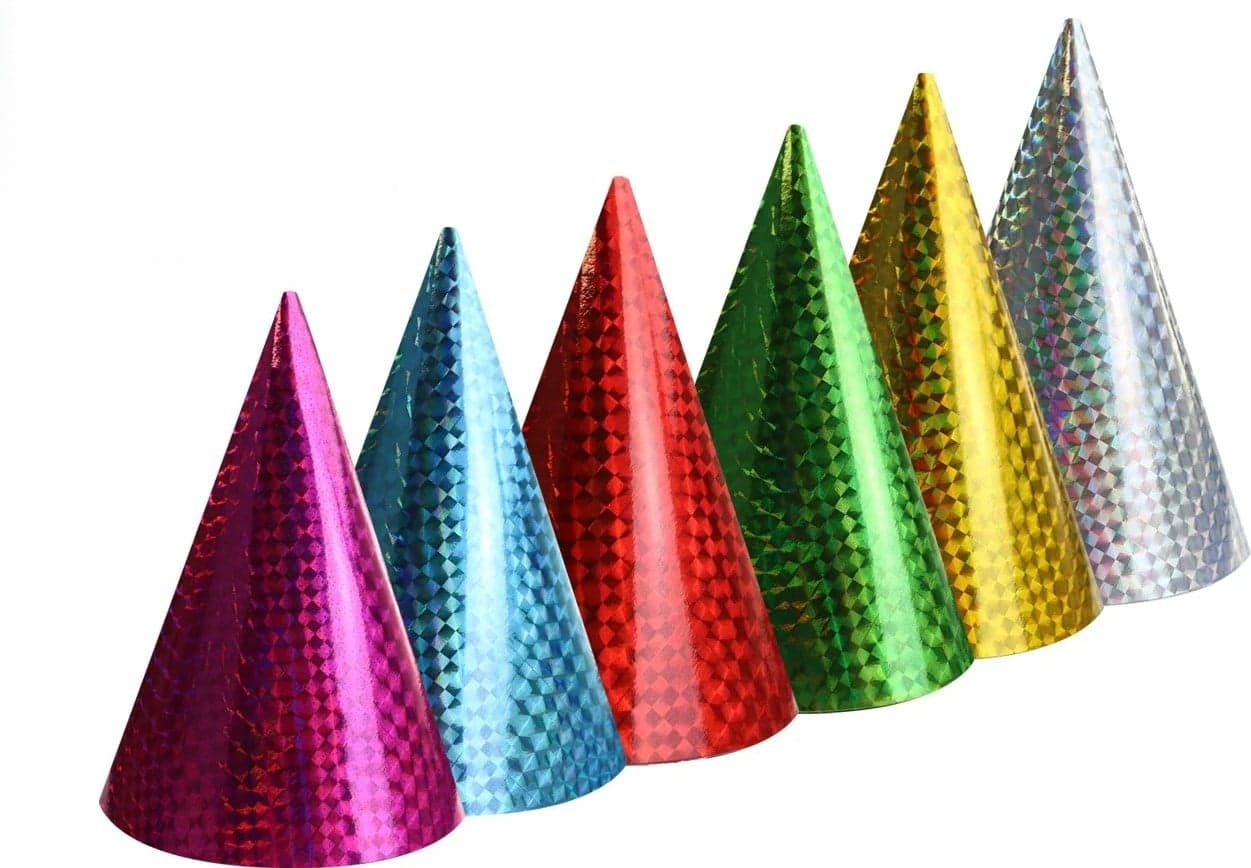 Luma Čepice na párty 15 cm 6 ks
