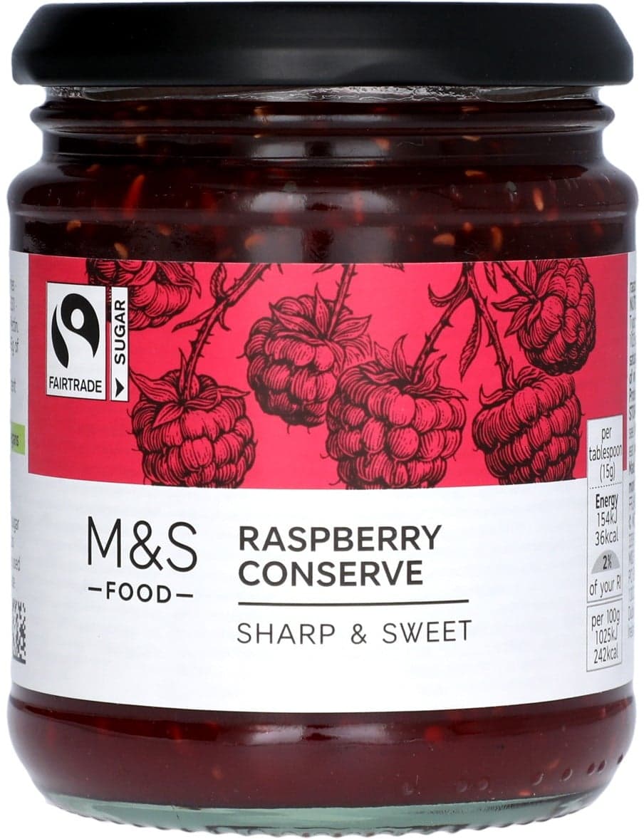 Marks & Spencer Malinový džem extra