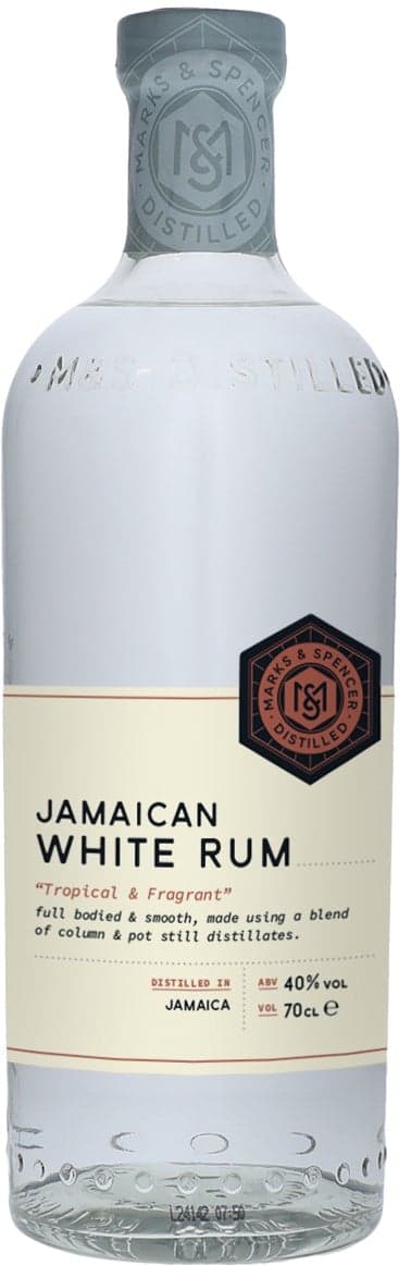 Marks & Spencer Jamajský bílý rum 40% obj.