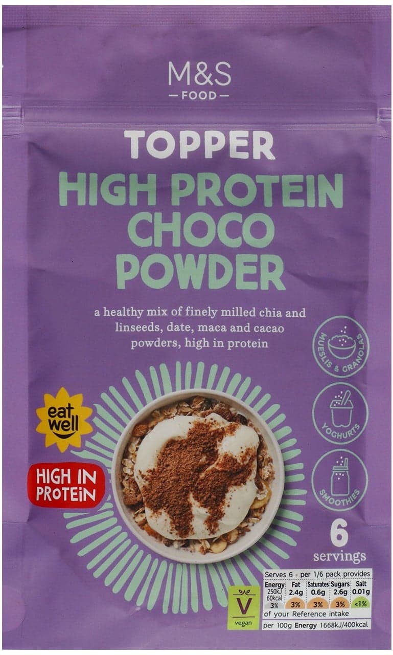 Marks & Spencer Směs kakaového, datlového a maca prášku s mletými semínky 90 g