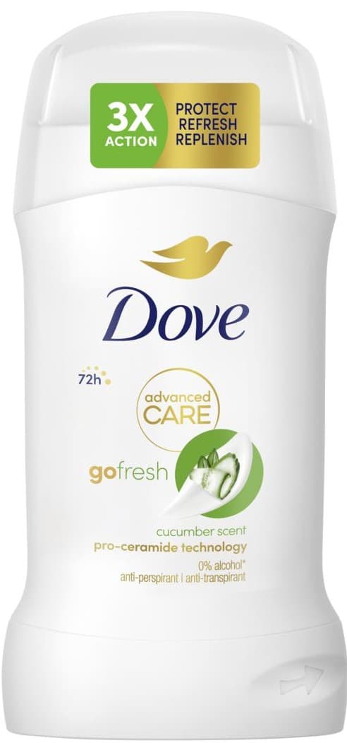 Dove Advanced Care Cucumber tuhý antiperspirant