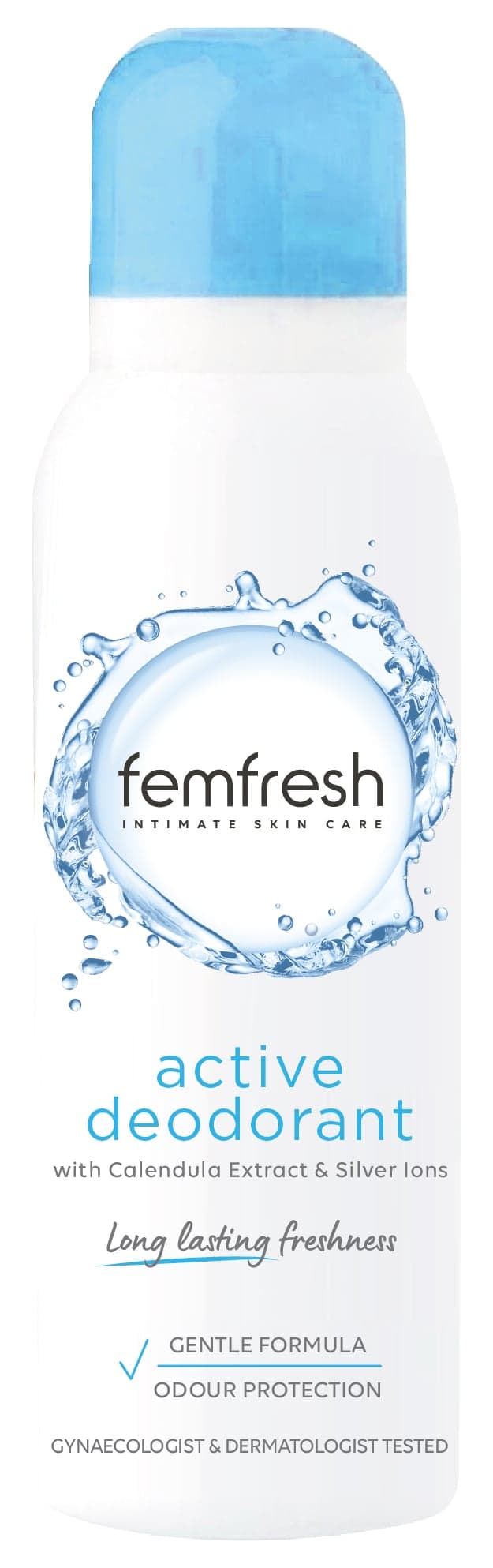 Femfresh Active intimní deodorant s ionty stříbra 125 ml