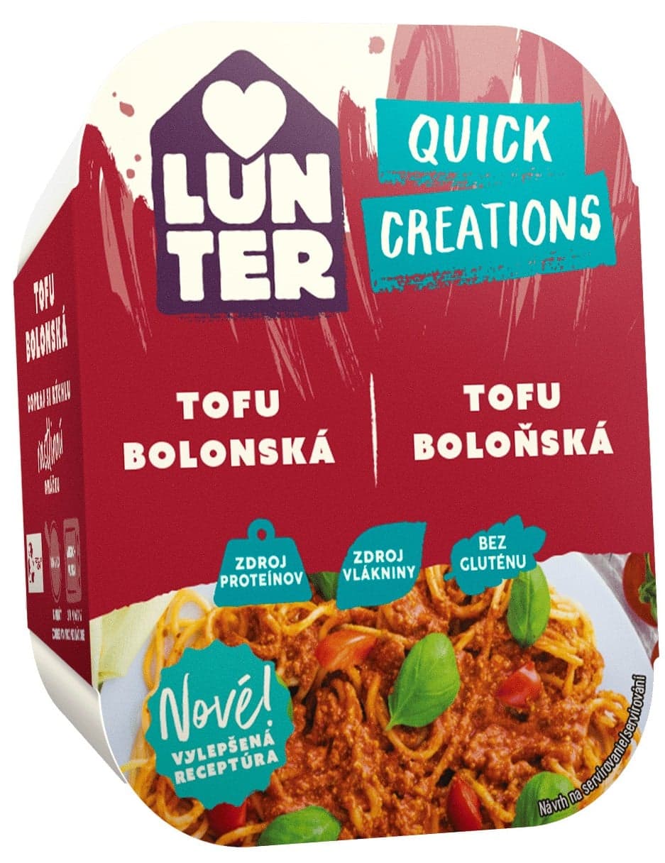 Lunter Quick creations Tofu Boloňská 190 g