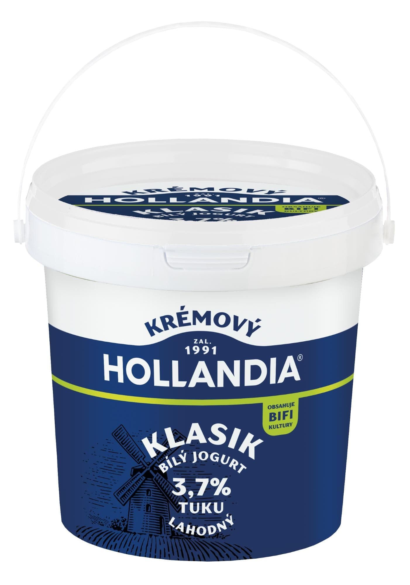 Hollandia Klasik jogurt krémový bílý