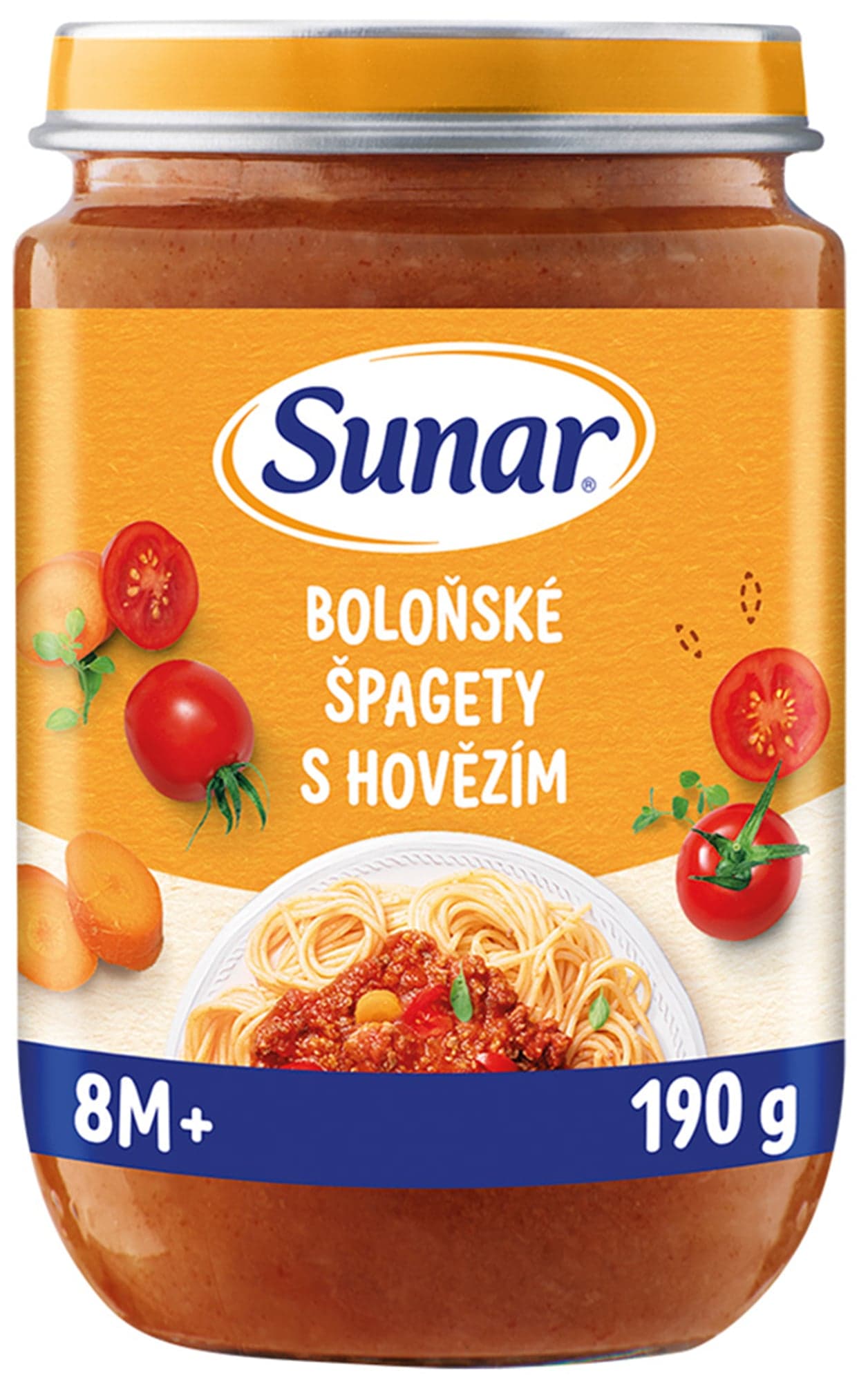 Sunar Příkrm špagety s boloňskou omáčkou 190 g
