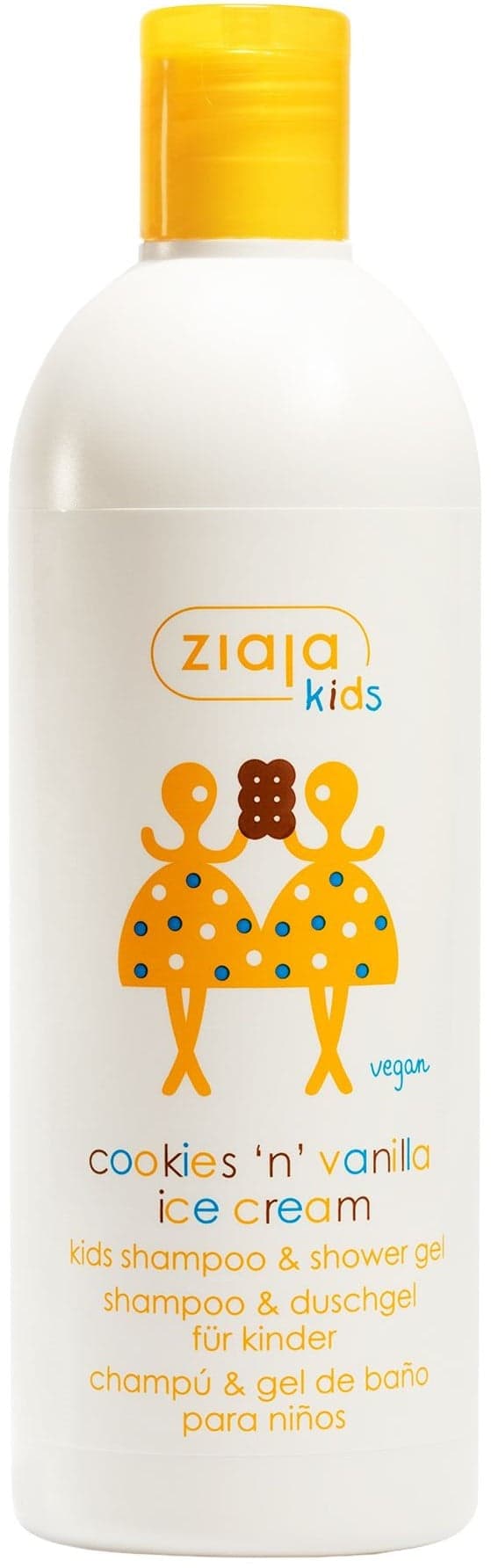 Ziaja Kids Šampon a sprchový gel 2v1 sušenky a vanilková zmrzlina