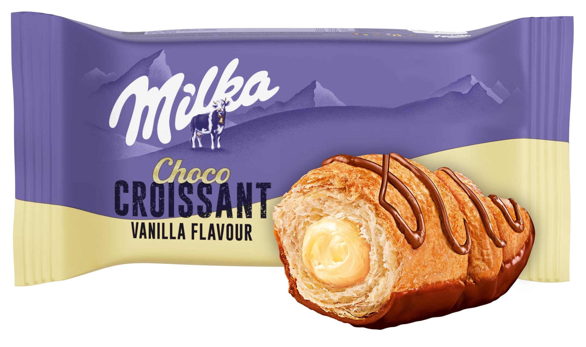 Milka Croissant s vanilkovou příchutí