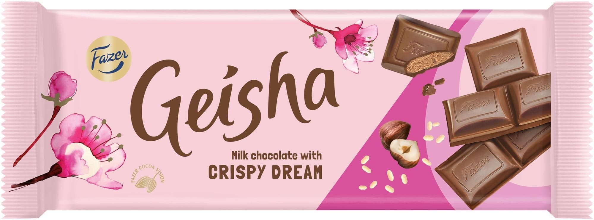 Geisha Crispy Dream čokoláda 100 g
