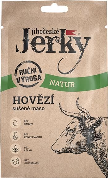 Jihočeské Jerky Hovězí natur
