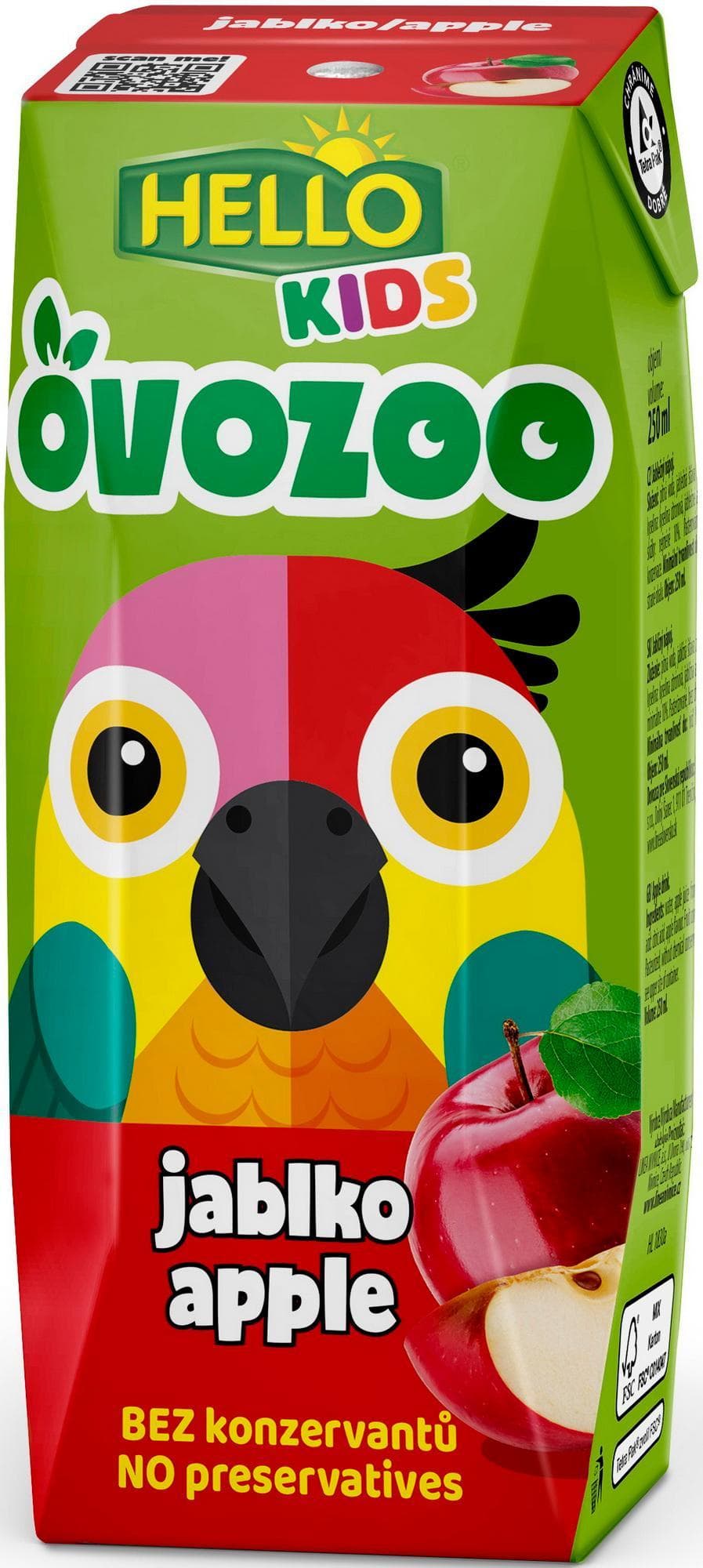 Hello Ovozoo pitíčko – jablko