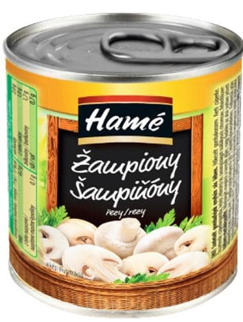 Hamé Žampiony krájené 100 g