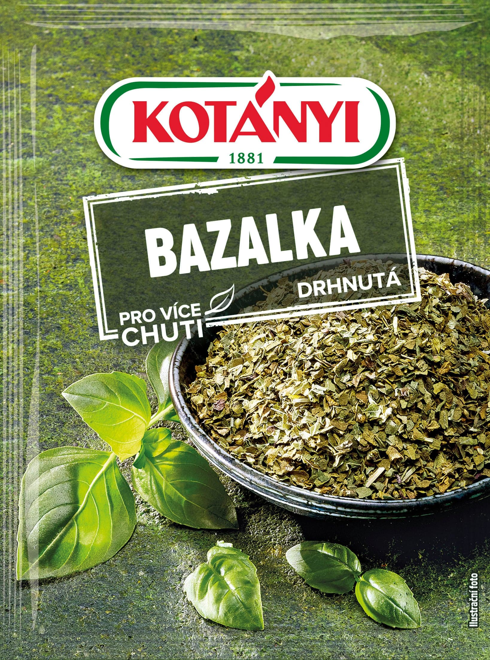 Kotányi Bazalka drhnutá 9 g