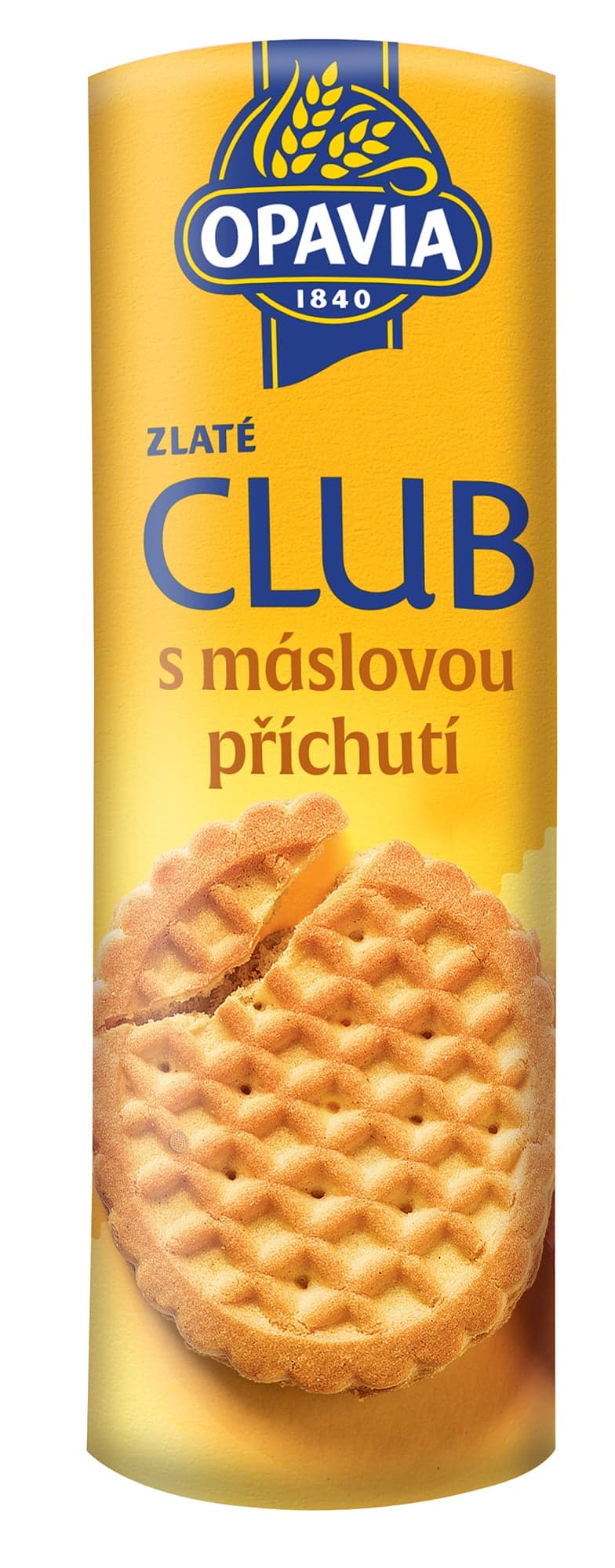 Opavia sušenky Zlaté Club s máslovou příchutí