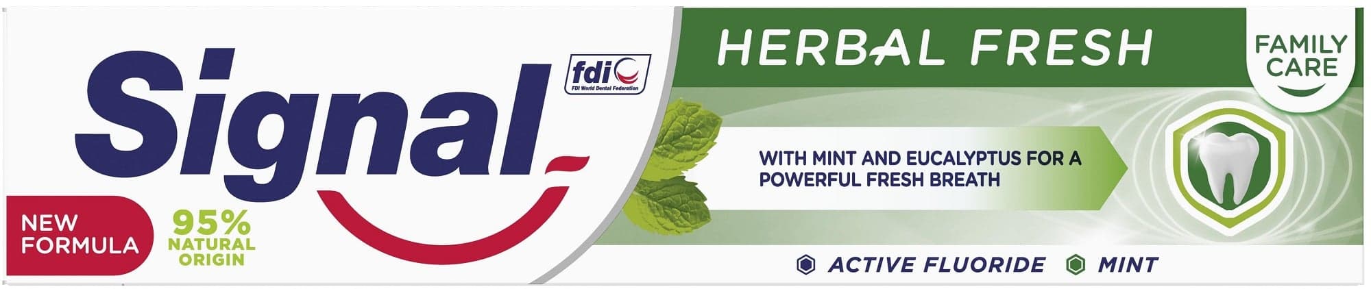 Signal Family Care Herbal Fresh zubní pasta pro běžnou péči