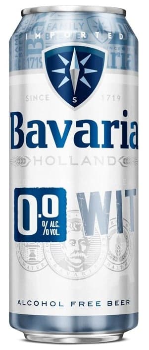 Bavaria 0.0 Wit plech