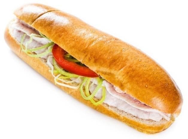 Pekárna Kabát Brioška šunková pěna