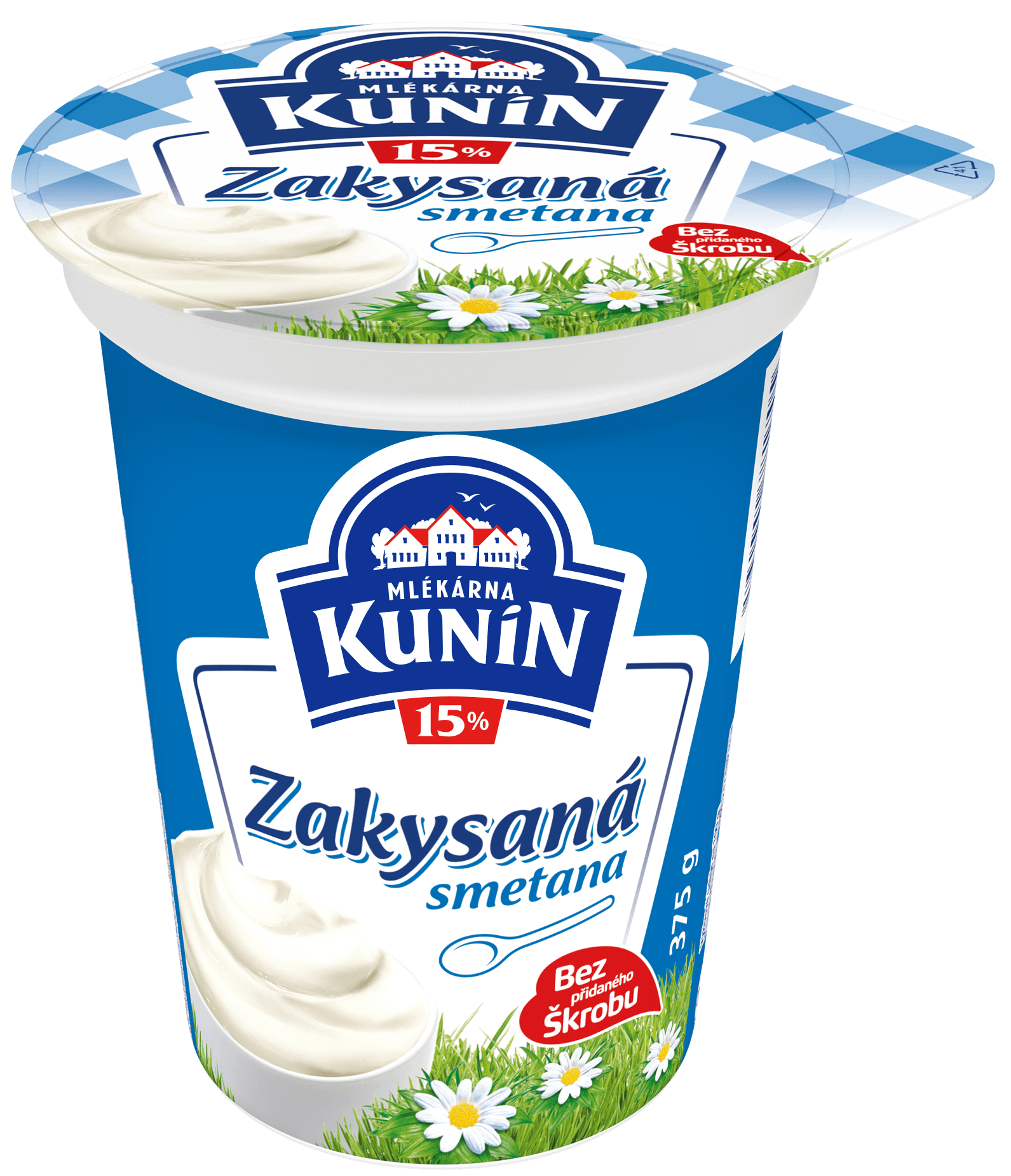 Mlékárna Kunín Zakysaná smetana krémovitá 15%
