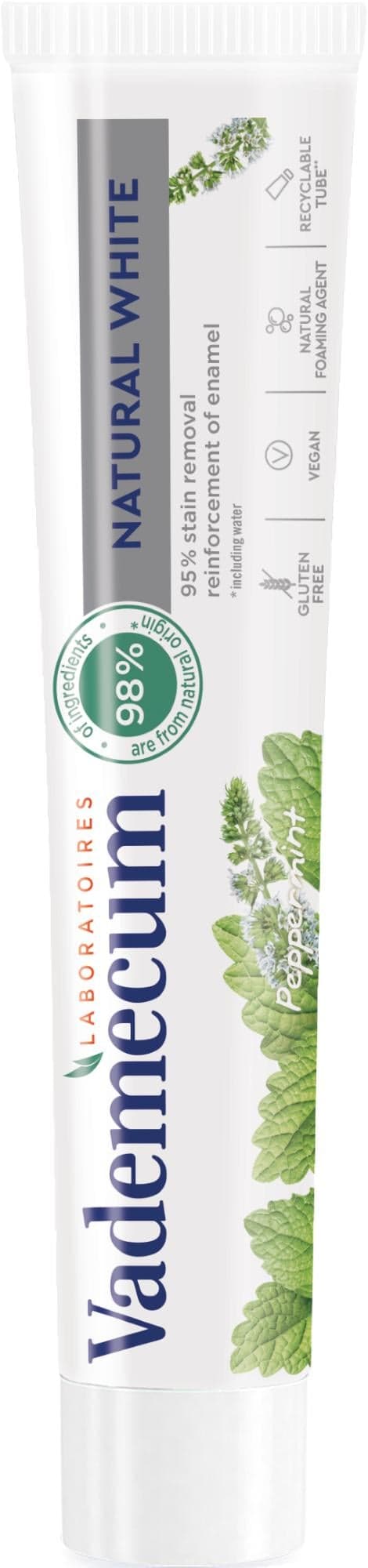 Vademecum Natural White zubní pasta pro bílé zuby