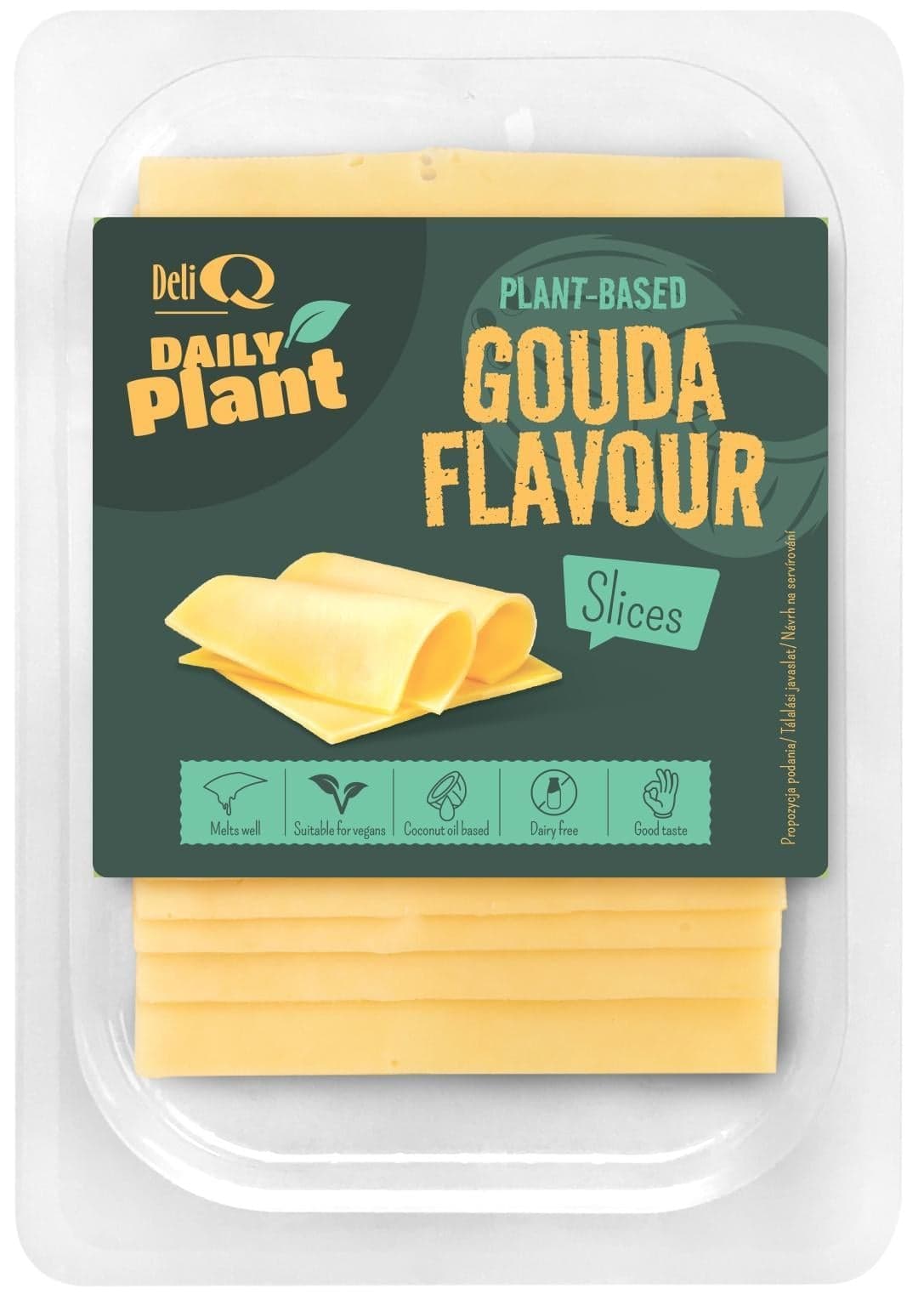 Deli Q Daily Plant Plátky s příchutí goudy 100 g