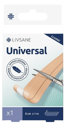 LIVSANE Univerzální náplast 8cmx1m 1ks