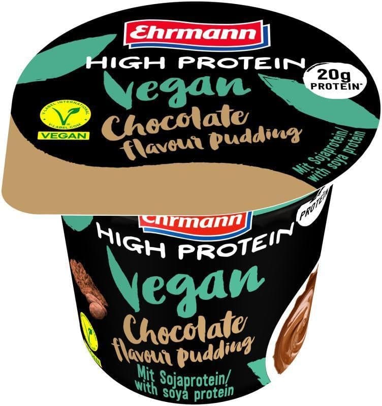 Ehrmann High Protein vegan puding čokoláda