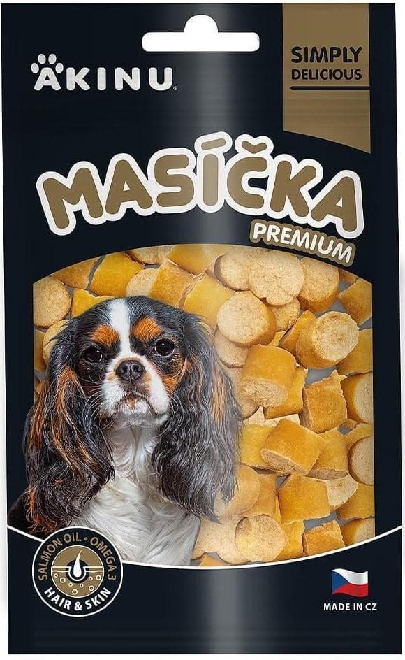 Akinu Masíčka Premium Hair & Skin pamlsek pro psy