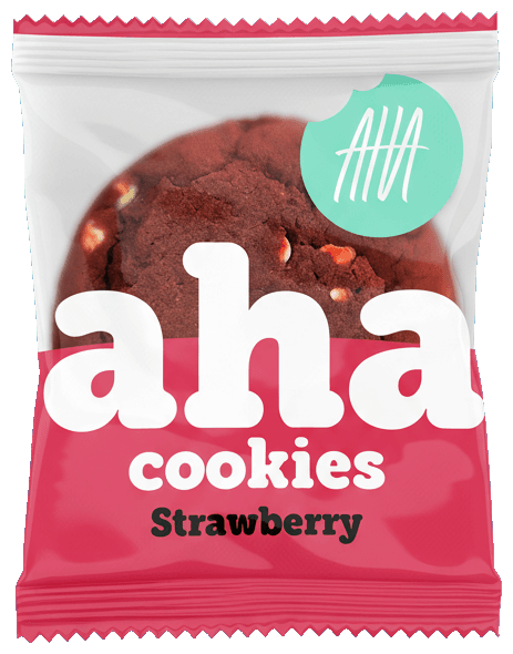 Aha Cookies Strawberry
