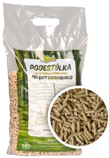 Limara Dřevěná podestýlka 7 l
