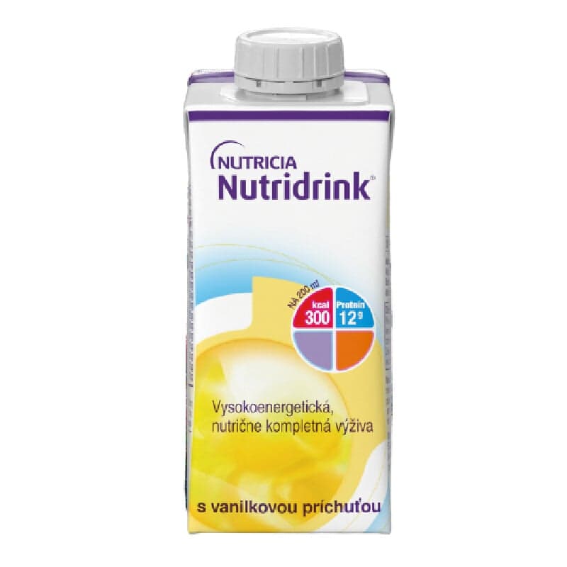 NUTRIDRINK S PŘÍCHUTÍ VANILKOVOU perorální roztok 1X200ML