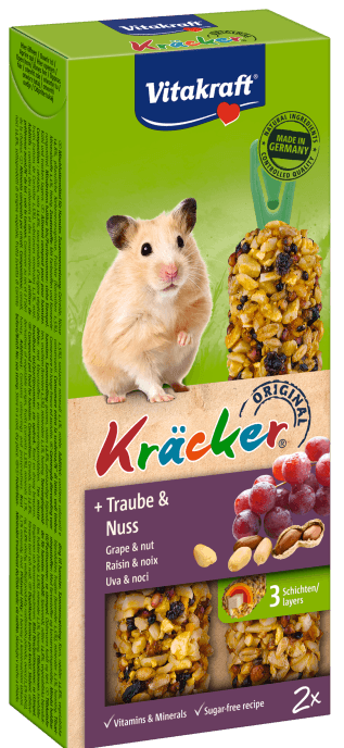 Vitakraft Kräcker hrozno a ořechy pro křečky