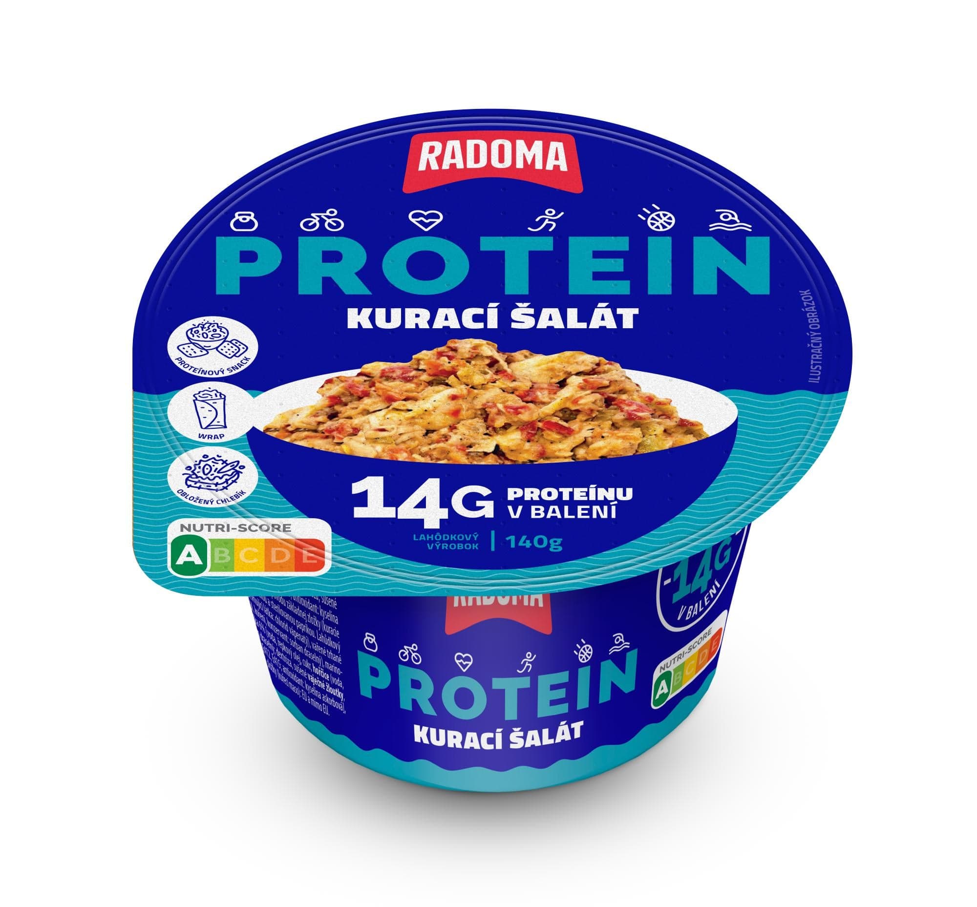 Radoma Protein kuřecí salát