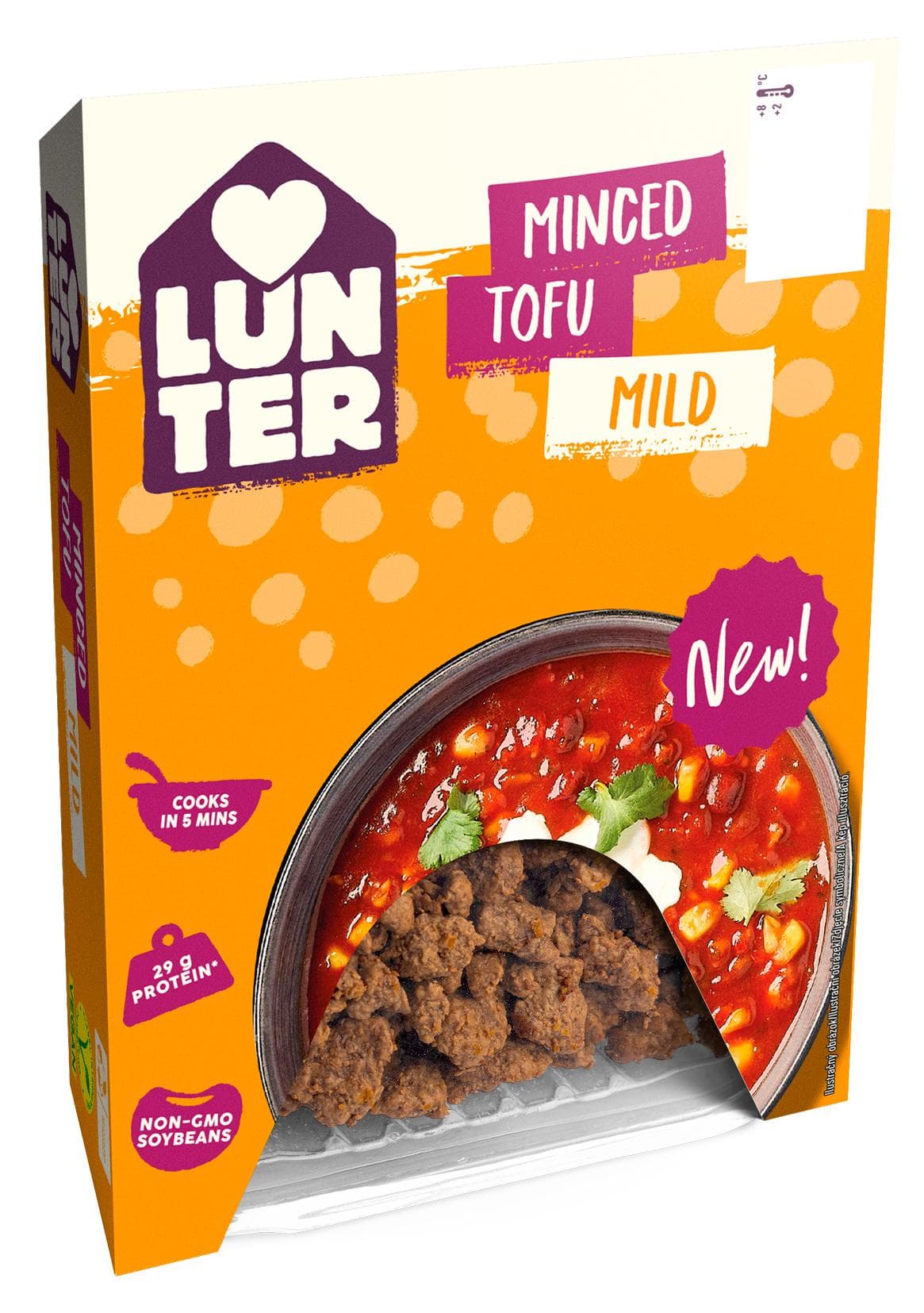 Lunter Minced tofu mild 160 g
