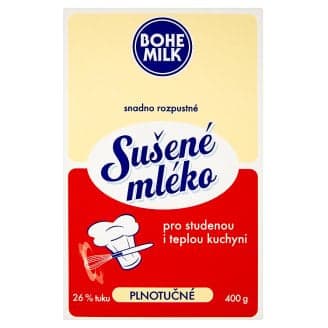 Bohemilk Mléko sušené plnotučné 400 g