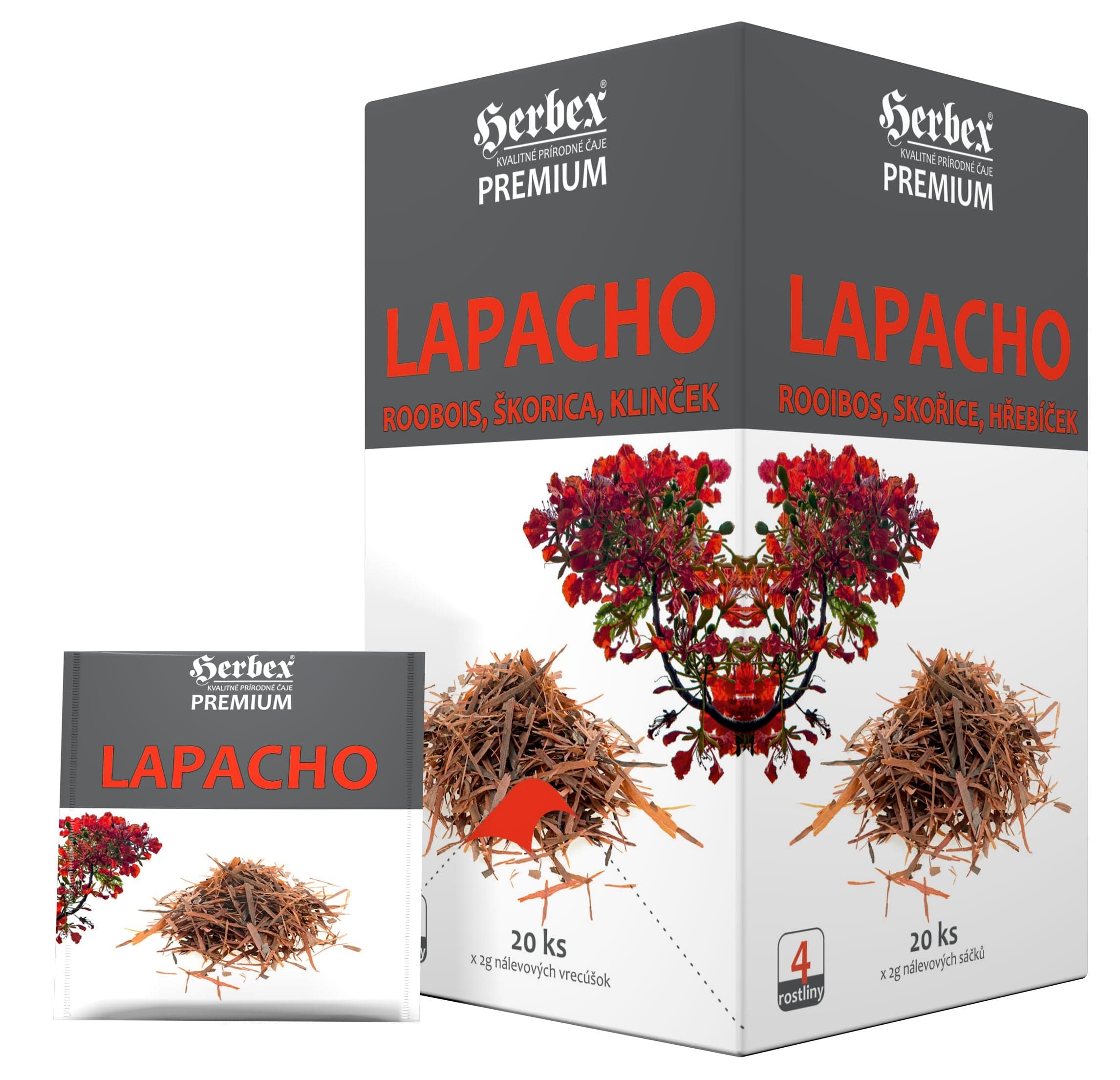 HERBEX Lapacho čaj 20x2g 40 g