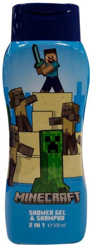 Minecraft Šampon a sprchový gel 2v1 500 ml