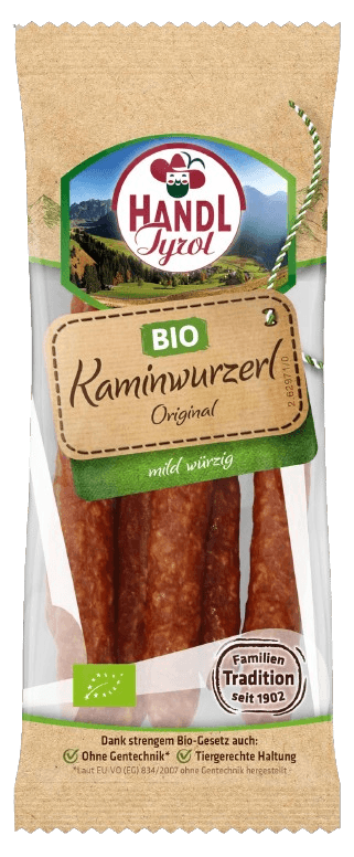 Handl Tyrol BIO Klobásky uzené a sušené