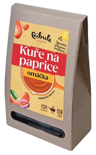 Cibule Bistro Kuře na paprice omáčka 400 g