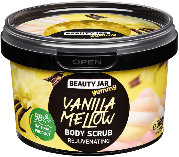 Beauty Jar Vanilla Mellow tělový peeling