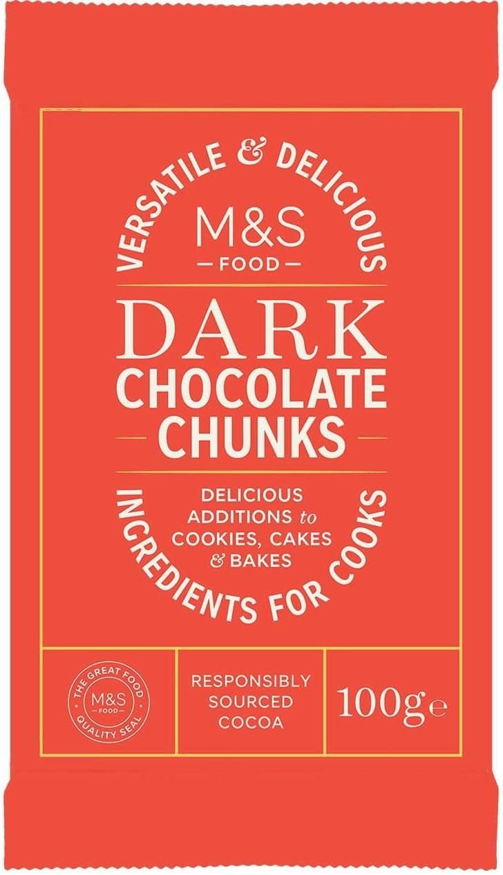 Marks & Spencer Kousky hořké čokolády