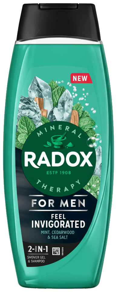 Radox Feel Invigorated sprchový gel pro muže 2 v 1