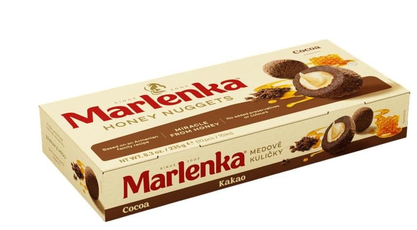 Marlenka Medové kuličky s kakaem 235 g