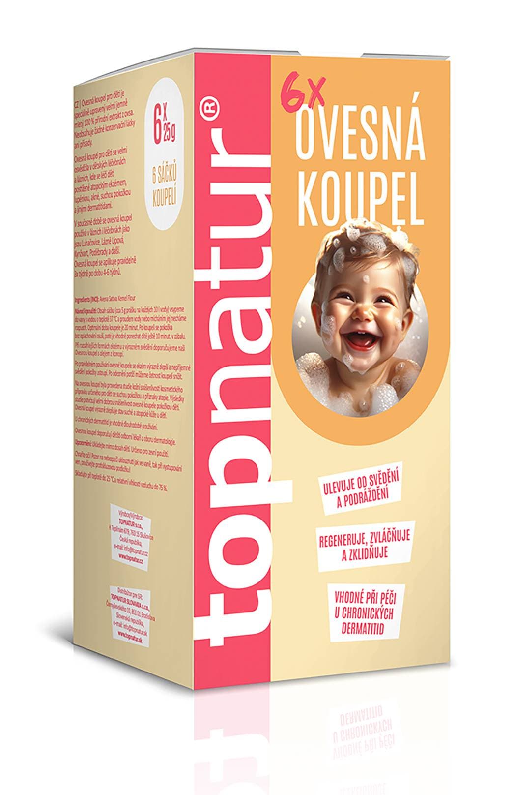 Topnatur Ovesná koupel pro děti 6x25g